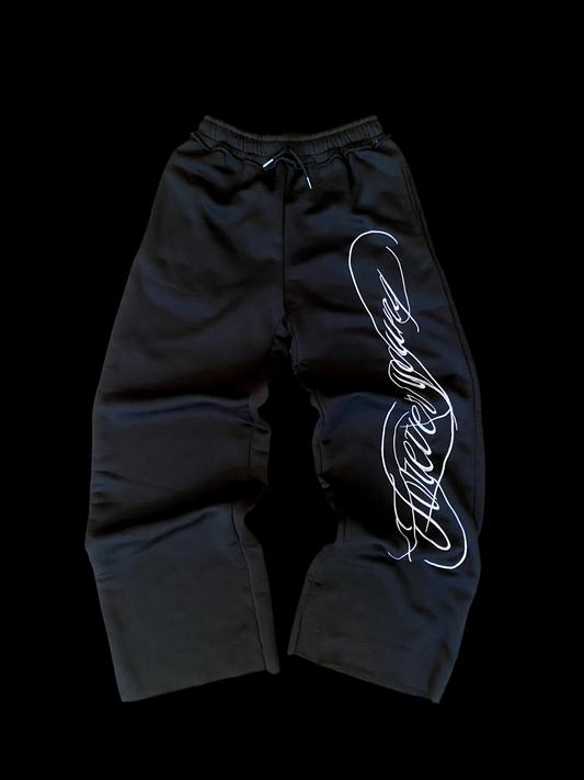 Y2K Gothic Baggy Pants – Oversized Streetwear Sweatpants